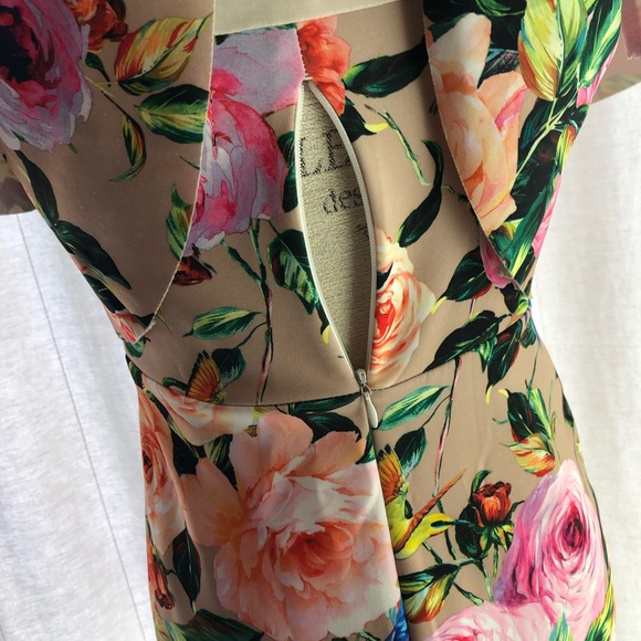 Alexia Admor Floral Off the Shoulder Mini Dress 2 - Picture 11 of 14